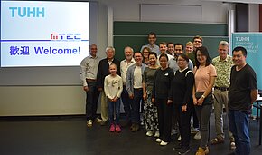 Metc and delegation from Xi'an-Jiaotong-University